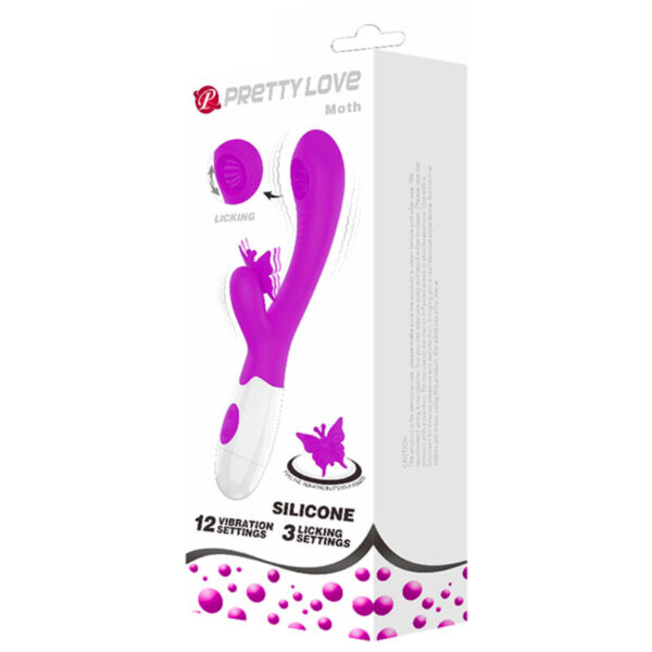 Pretty Love - Moth Licking &Amp; Vibrating Lila - Imagen 4