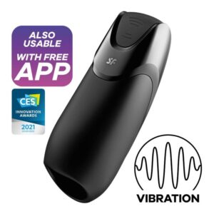 Satisfyer - Men Vibration+ Negro