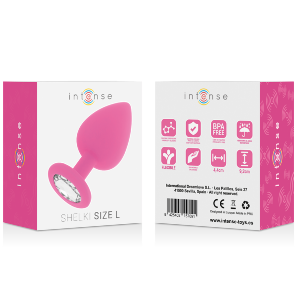 Intense - Shelki L Plug Anal Fuchsia - Imagen 6