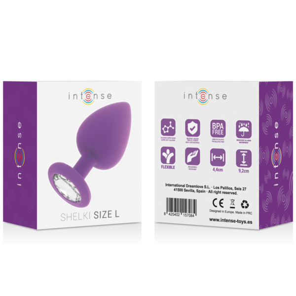 Intense - Shelki L Plug Anal Lila - Imagen 6