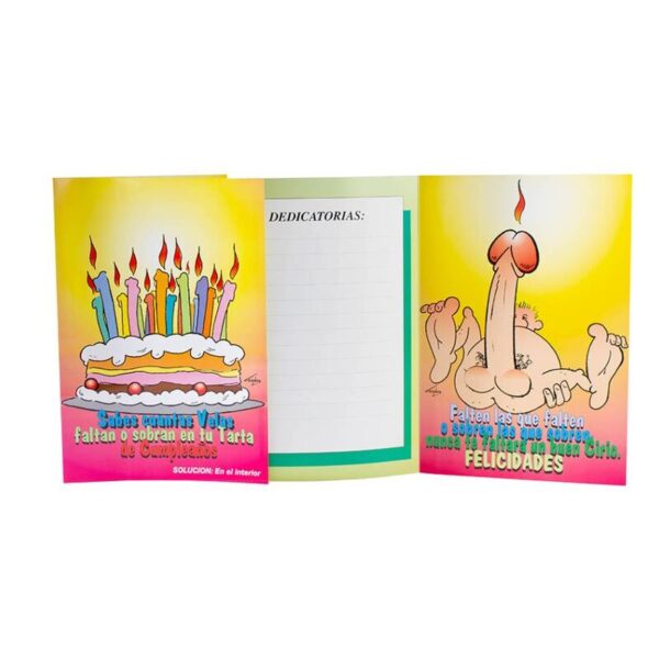 Femarvi - Tarjeta De Cumpleaños /Es