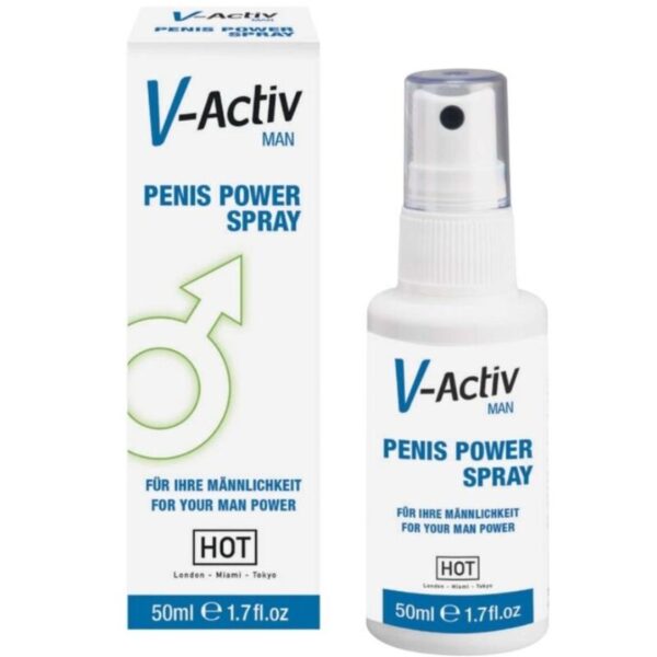 Hot - V-Activ Spray Potenciador Hombre 50Ml