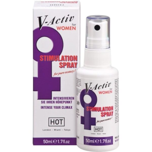 Hot - V-Activ Spray Potenciador Mujer 50Ml