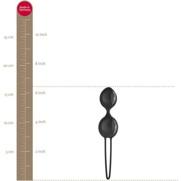 Fun Factory - Smartballs Duo Bolas Pelvicas Gris/Negro - Imagen 5