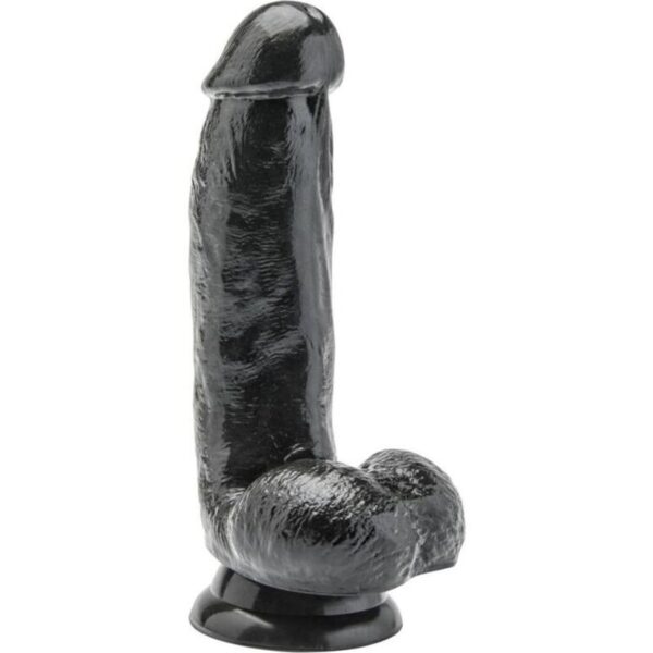 Get Real - Dildo 12 Cm Con Testiculos Negro