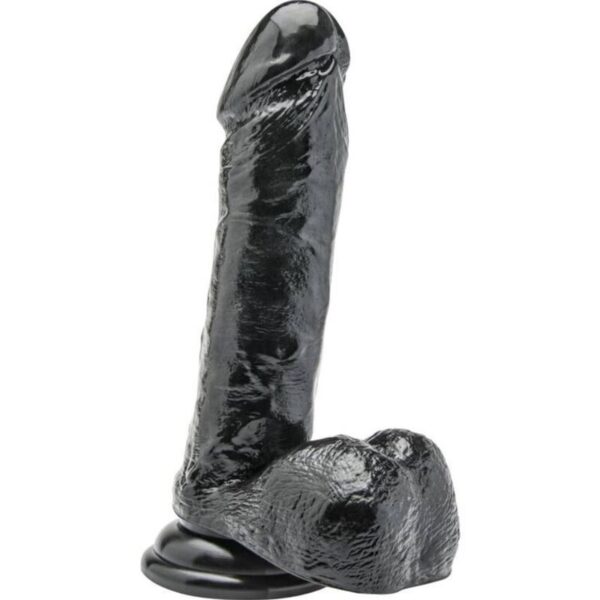 Get Real - Dildo 18 Cm Con Testiculos Negro