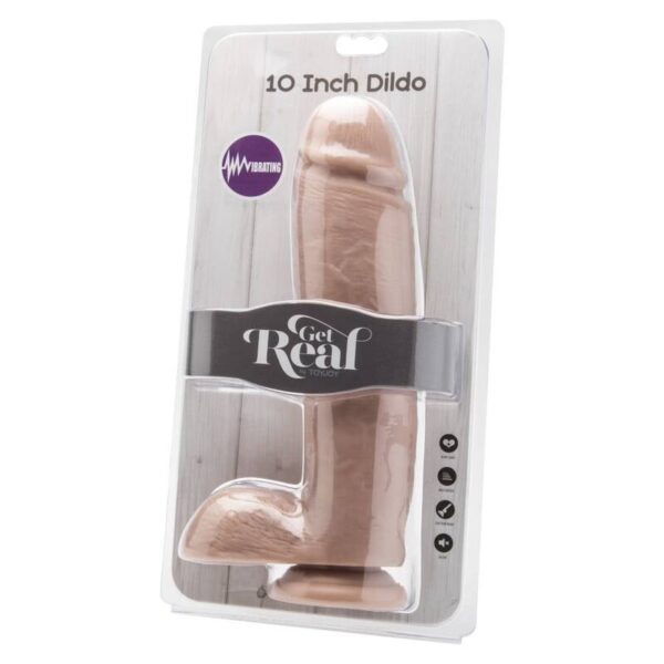 5 Cm Con Testiculos Vibrador Natural