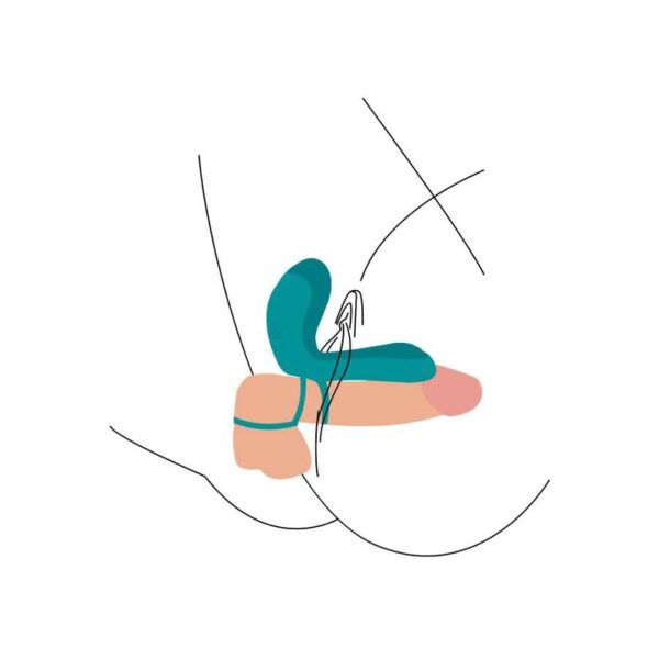Xocoon - Anillo Vibrador Para Parejas Verde - Imagen 5