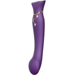 Zalo - Queen G-spot Puls Wave Vibe Morado