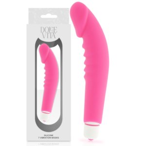 Dolce Vita - Realistic  Pleasure Vibrador Silicona Rosa