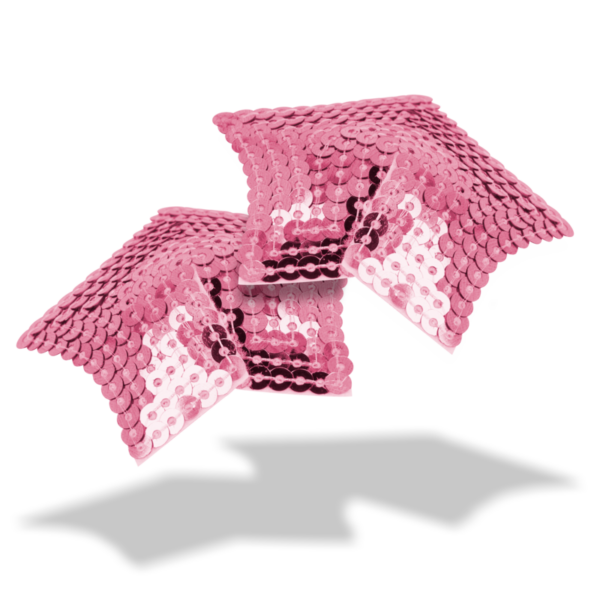 Ohmama Fetish - Pezoneras Estrella Lentejuelas Rosa - Imagen 2
