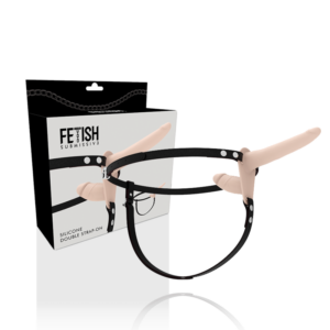 Fetish Submissive Harness - Doble PenetraciÓn Flesh