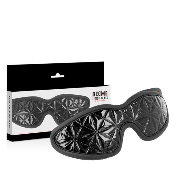 Begme - Black Edition Antifaz Elastico Con Forro De Neopreno - Imagen 2