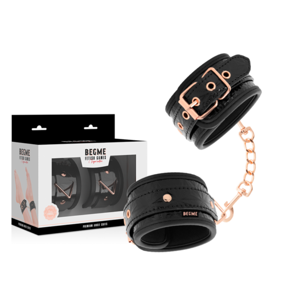 Begme - Black Edition Esposas Para Tobillos Con Forro De Neopreno - Imagen 2