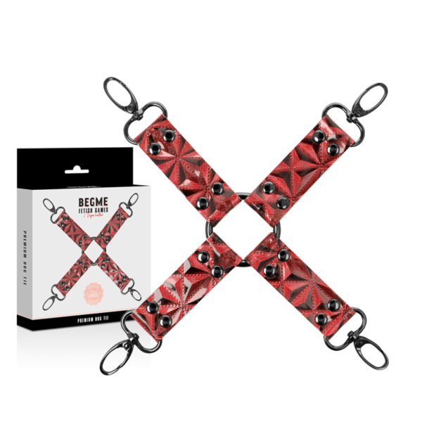 Begme - Red Edition Hog Tie Cuero Vegano - Imagen 2