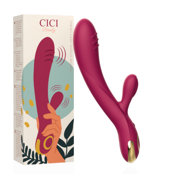 Cici Beauty - Premium Silicone Rabbit Vibrator - Imagen 2