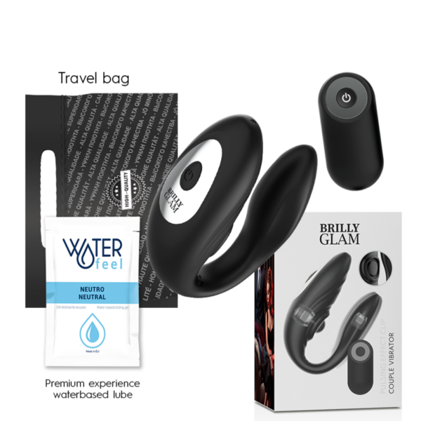 Brilly Glam- Couple Pulsing &Amp; Vibrating Control Remoto - Imagen 2