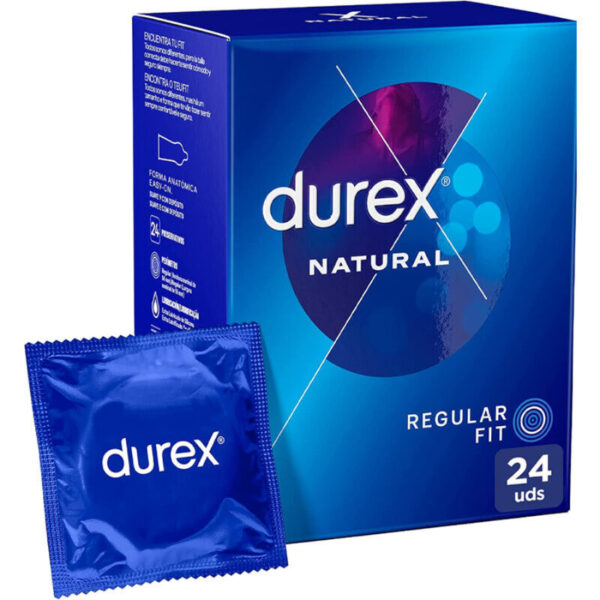 Durex - Natural Plus 24 Unidades