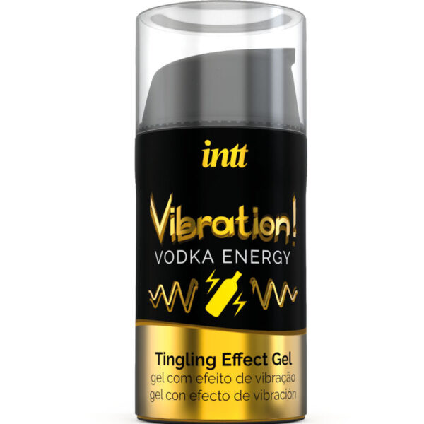Intt - Potente Estimulante Íntimo Gel Vibrador Liquido Vodka 15Ml