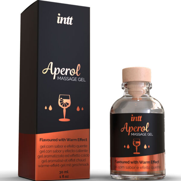 Intt Massage &Amp; Oral Sex - Gel De Masaje Aperol Efecto Calor Intenso - Imagen 2