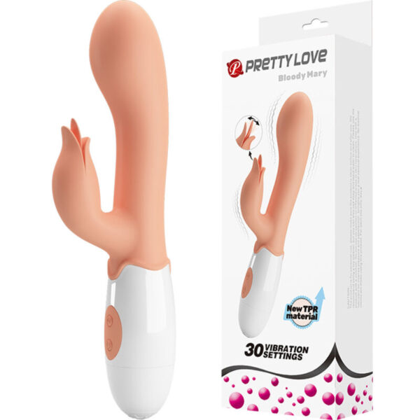 Pretty Love - Bloody Mary Vibrador Con Estimulador