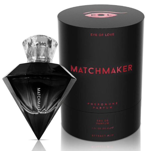 Eye Of Love - Matchmaker Black Diamond Lgbtq Perfume Feromonas Para El 30 Ml