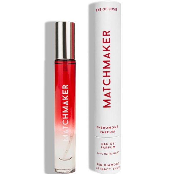 Eye Of Love - Matchmaker Red Diamond Perfume Para Él Y Ella 10 Ml