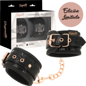 Coquette Chic Desire - Black Edition Esposas Para Manos Con Forro De Neopreno