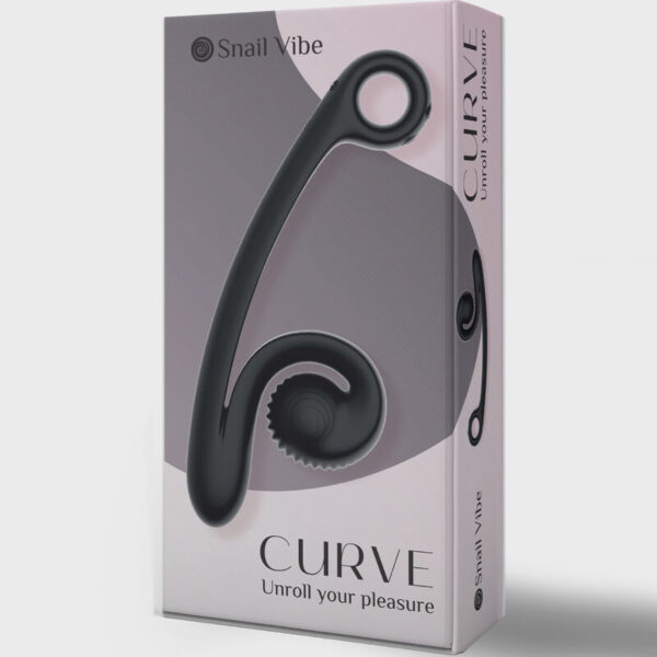 Snail Vibe - Curve Vibrador Negro - Imagen 4