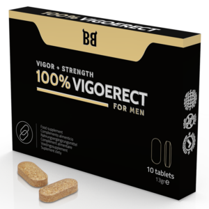 Black Bull - 100% Vigoerect Potenciador Para Hombre 10 Cápsulas