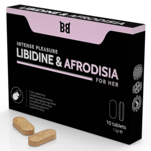 Black Bull - Libidine & Afrodisia Placer Intenso Para Mujer 10 Cápsulas