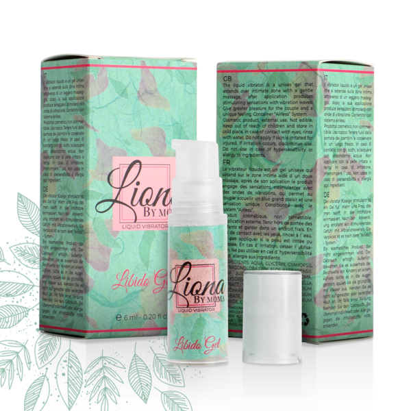 Liona By Moma - Vibrador Liquido Libido Gel 6 Ml - Imagen 3