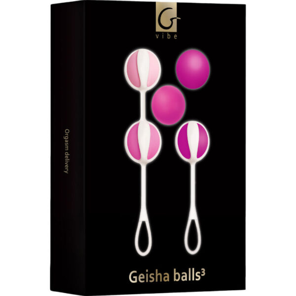 G-Vibe - Set 5 Geisha Balls3 Rosa - Imagen 4