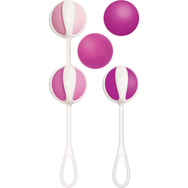 G-Vibe - Set 5 Geisha Balls3 Rosa