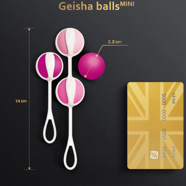 G-Vibe - Set 4 Geisha Balls Mini Morado - Imagen 3