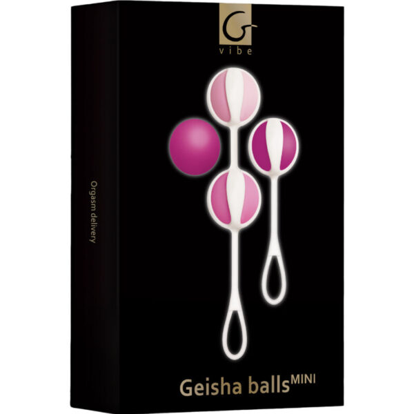 G-Vibe - Set 4 Geisha Balls Mini Morado - Imagen 4