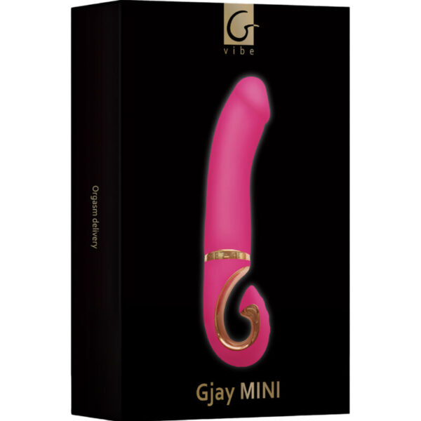 G-Vibe - Gjay Mini Vibrador Siliciona Rosa - Imagen 3