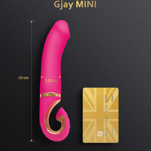 G-Vibe - Gjay Mini Vibrador Siliciona Rosa - Imagen 2