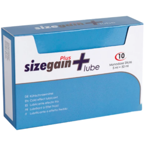 500 Cosmetics - Sizegain Plus Lube Lubricante Efecto Frio