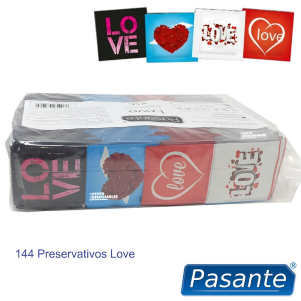 Pasante - Preservativo Love Bolsa 144 Unidades - Imagen 3