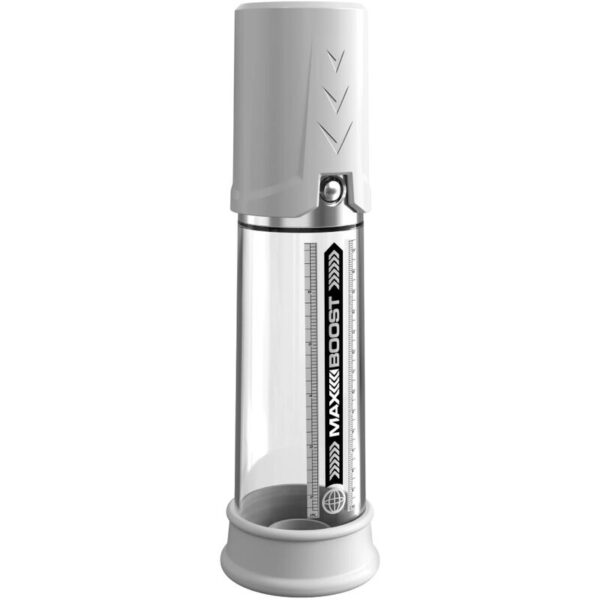 Pump Worx - Bomba De Ereccion Max Boost Blanco - Imagen 2