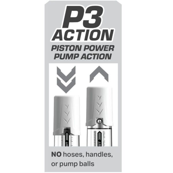 Pump Worx - Bomba De Ereccion Max Boost Blanco - Imagen 5