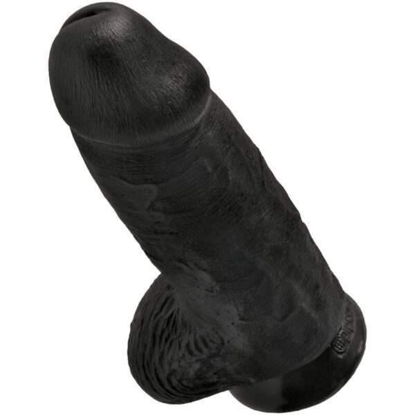King Cock - Pene Realistico Chubby 23 Cm Negro - Imagen 3