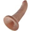 King Cock - Pene Realistico 17.5 Cm Caramelo - Imagen 3