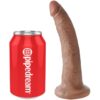 King Cock - Pene Realistico 17.5 Cm Caramelo - Imagen 4
