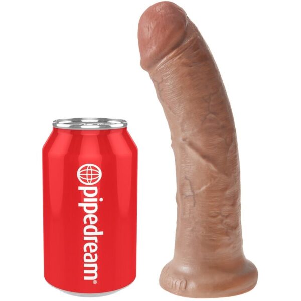 King Cock - Pene Realistico 19.5 Cm Caramelo - Imagen 5