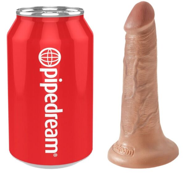 King Cock - Pene Realistico 12 Cm Caramelo - Imagen 5