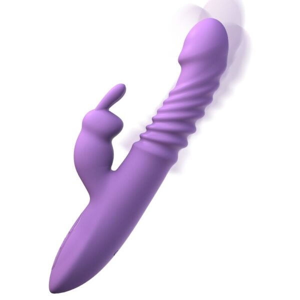 Fantasy For Her - Estimulador Clitoris Rabbit Con Funcion Calor Oscilacion Y Vibracion Violeta - Imagen 2
