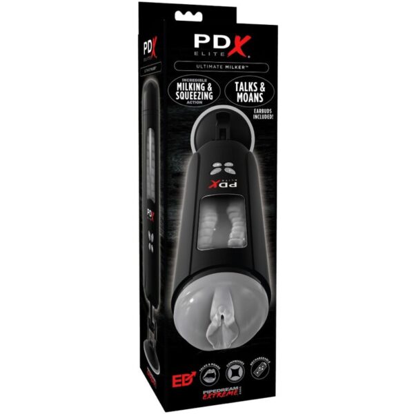 Pdx Elite - Masturbador Stroker Ultimate Milker Vagina Con Voz - Imagen 5