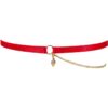 Obsessive - Ingridia Liguero Rojo Talla Unica - Imagen 6